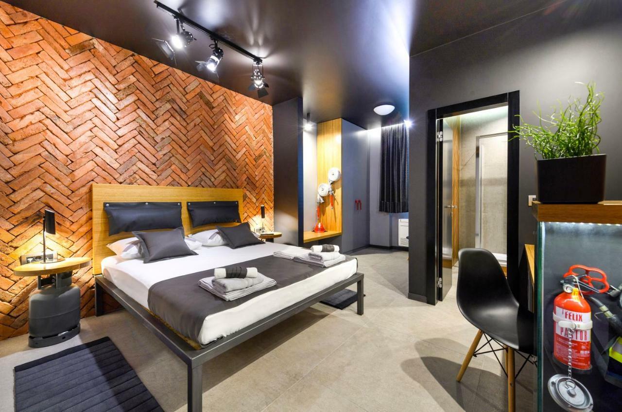 Split Industrial Design Rooms Buitenkant foto