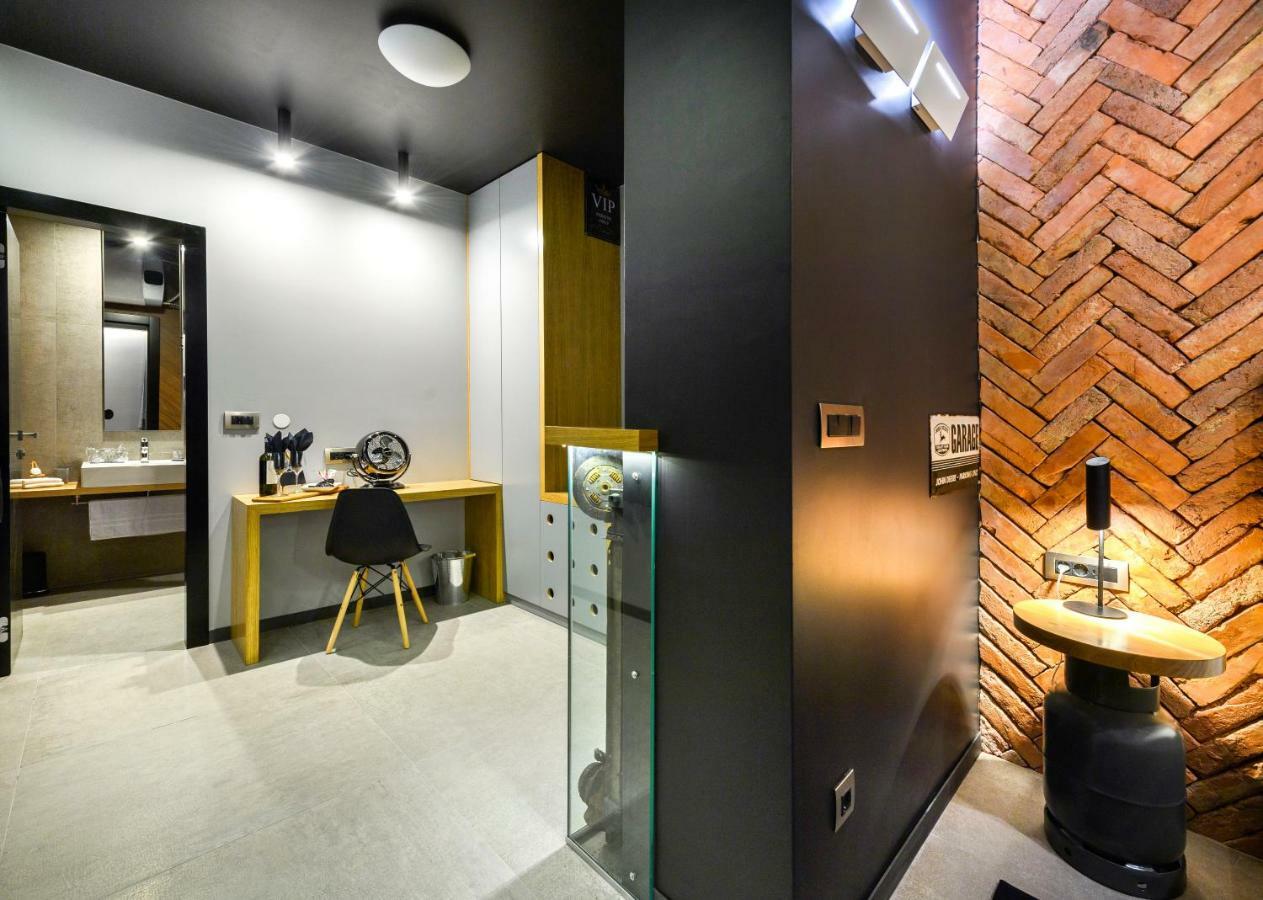 Split Industrial Design Rooms Buitenkant foto