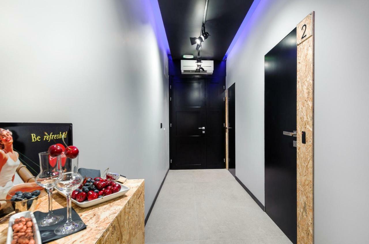 Split Industrial Design Rooms Buitenkant foto