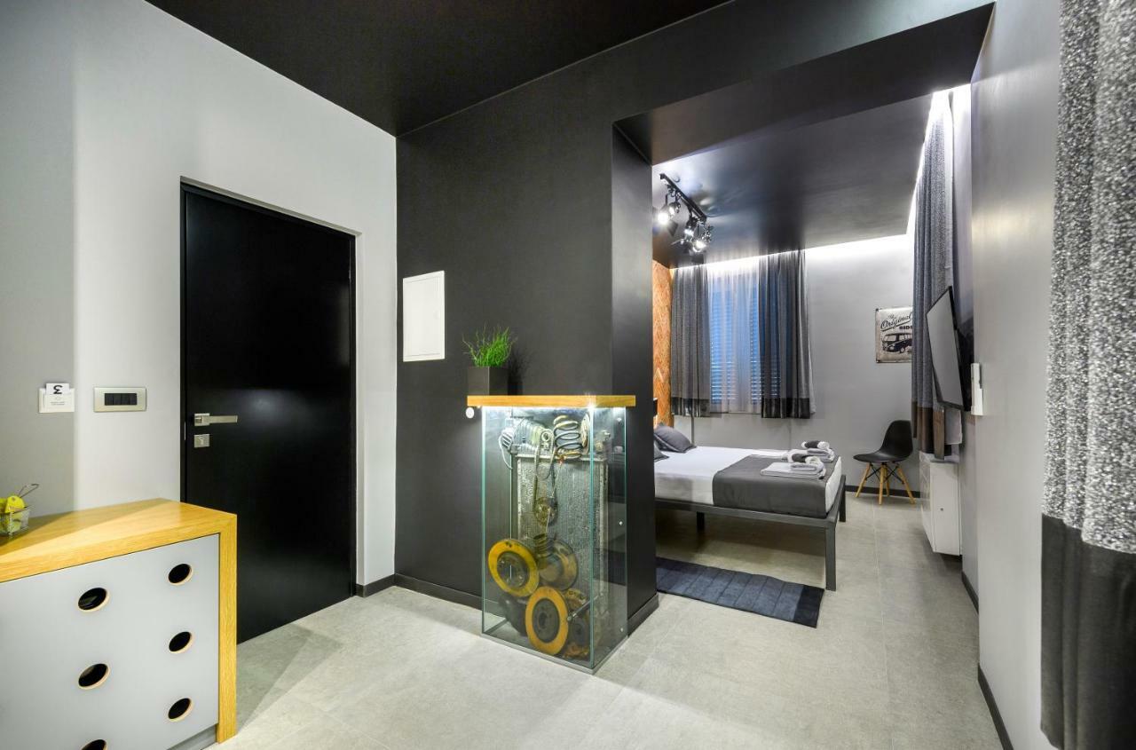 Split Industrial Design Rooms Buitenkant foto