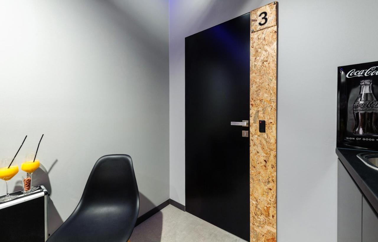 Split Industrial Design Rooms Buitenkant foto